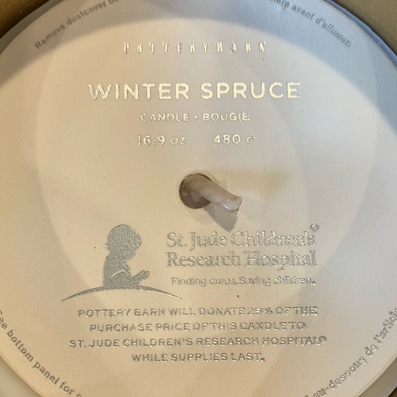New Pottery Barn St. Jude Vintage Bell Candle - Winter Spruce, Holiday Decor - Picture 8 of 12